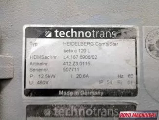 Heidelberg Speedmaster SM 74-5