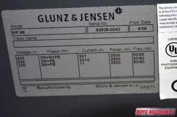 Glunz & Jensen Raptor Pro 68 T