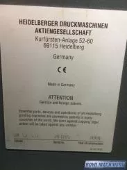 Heidelberg Speedmaster SM 52-5 + LX