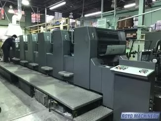 Heidelberg Speedmaster SM 74-5 + LX