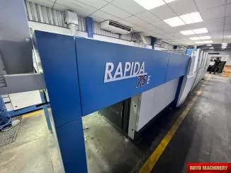 KBA Rapida 75E-6 + L ALV2 CX