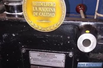 Heidelberg TP Platen