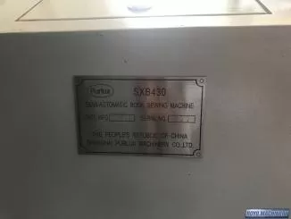 Shanghai Purlux Machinery Co Ltd SXB430