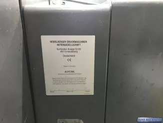 Heidelberg Speedmaster SM 74-8
