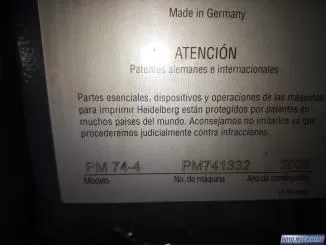 Heidelberg Printmaster PM 74-4
