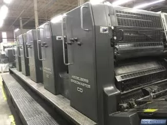 Heidelberg Speedmaster SM CD 102-4 + LX