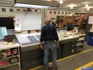 Heidelberg Speedmaster SM 102-6 + L