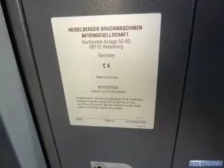 Heidelberg Speedmaster SM 74-4