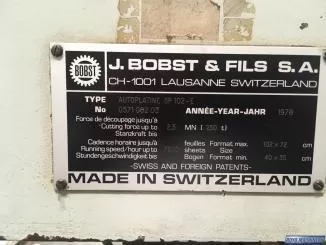 Bobst SP 1020 E