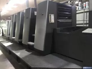 Heidelberg Speedmaster SM CD 74-4 + LX F