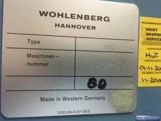 Wohlenberg 115 MCS-3TV