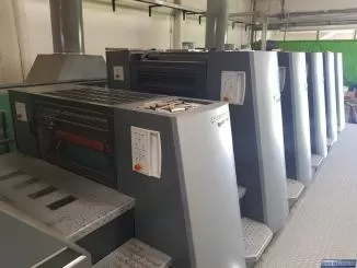 Heidelberg Speedmaster SM CD 74-5 + LX F