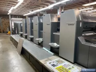 Heidelberg Speedmaster SM 74-5 + L
