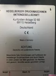 Heidelberg Speedmaster SM 52-2