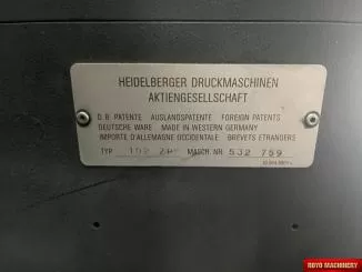 Heidelberg Speedmaster SM 102 Z