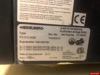 Heidelberg Suprasetter 145 VLF