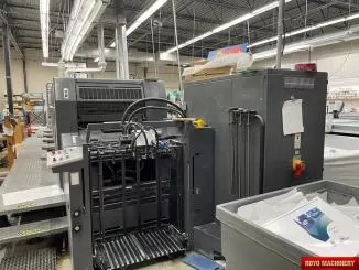 Heidelberg Speedmaster SM 74-5 + L