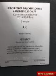 Heidelberg Speedmaster SM 52-5 + LX