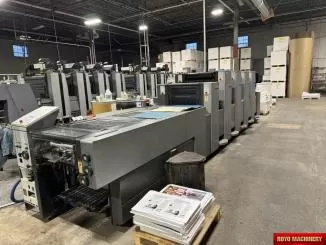 Heidelberg Speedmaster SM 52-4 + LX