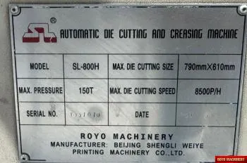 Royo Machinery RDC-800H