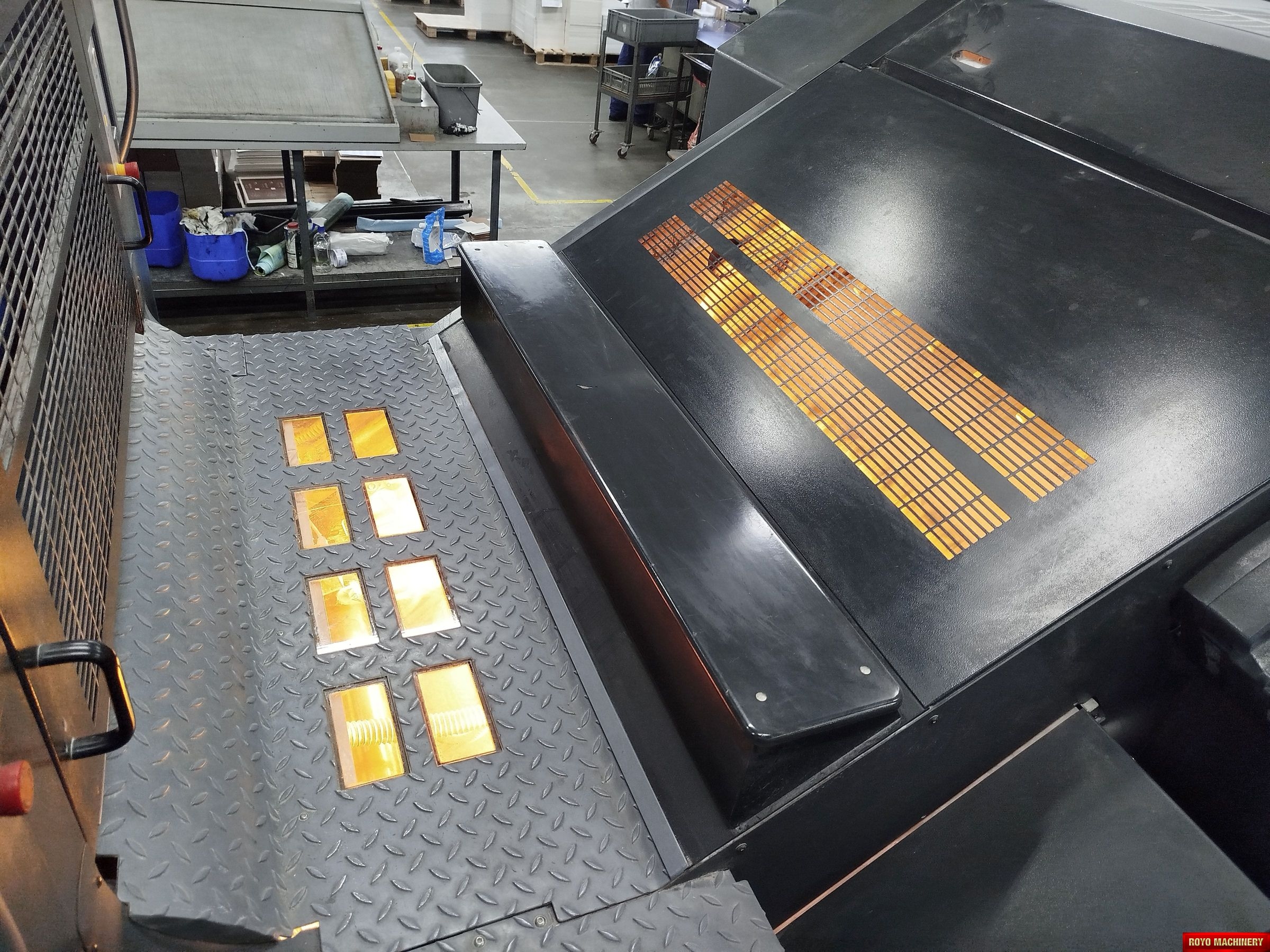 Heidelberg Speedmaster SM CD 102-4 + LX