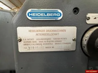 Heidelberg GTO F 52