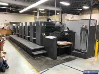 Offset Press Heidelberg Speedmaster SM 74-5 + LX Heidelberg Speedmaster SM 74-5 + LX