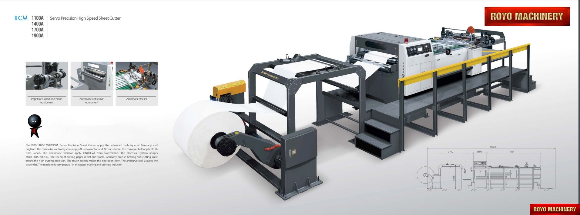 Royo Machinery RCM-1100A-1 