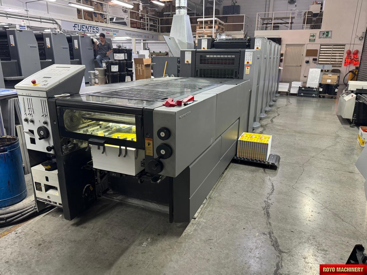 Heidelberg Speedmaster SM 52-5 + LX