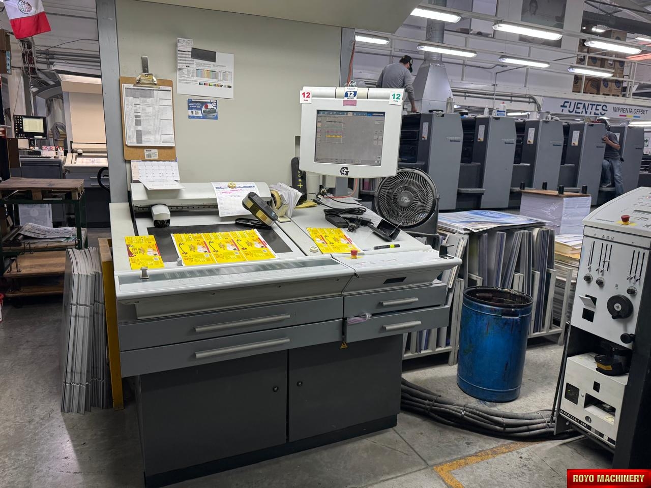 Heidelberg Speedmaster SM 52-5 + LX