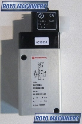 Pneumatic Valve for Heidelberg en royomachinery.com