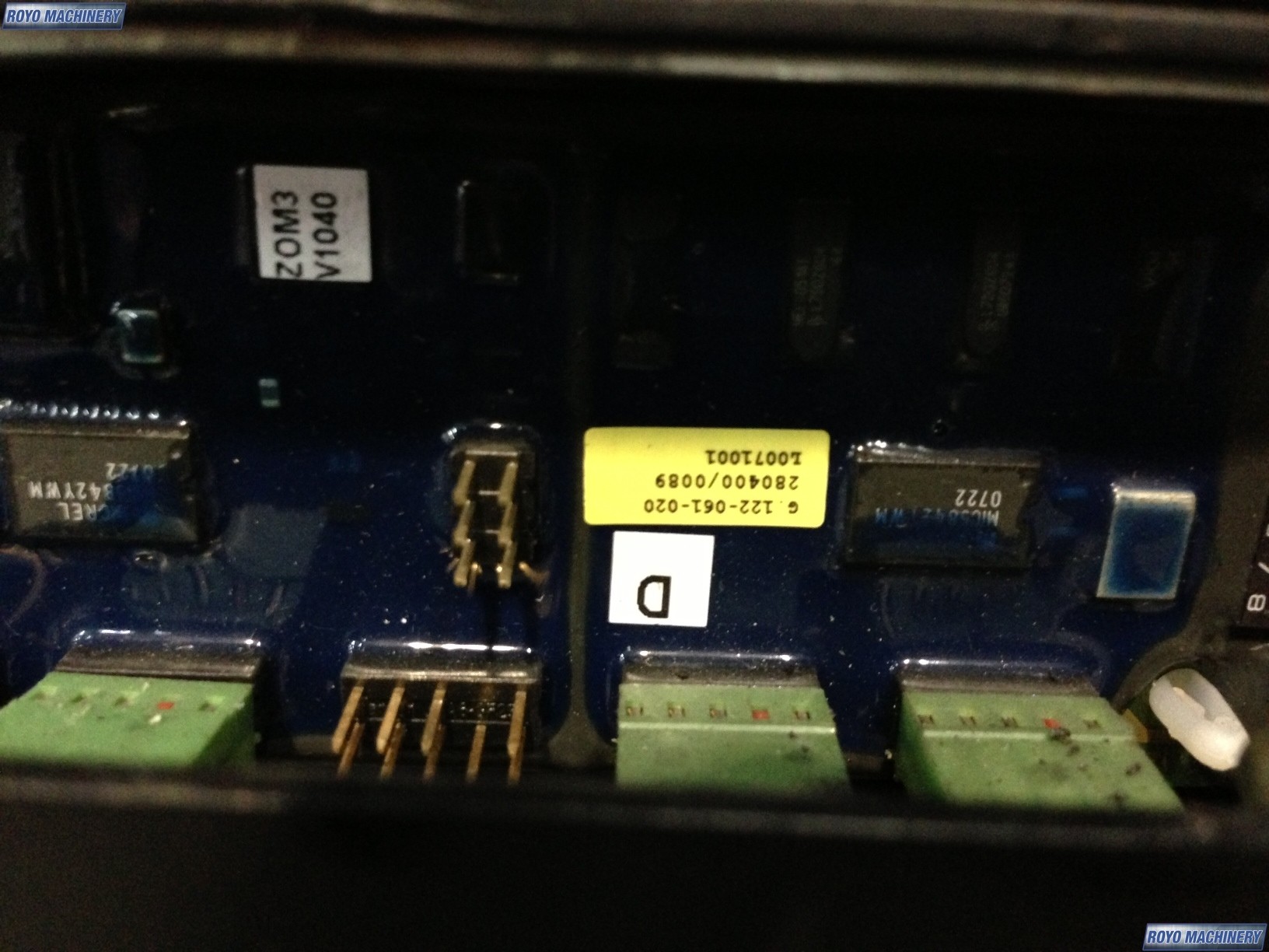 Electronic Part for KBA en royomachinery.com