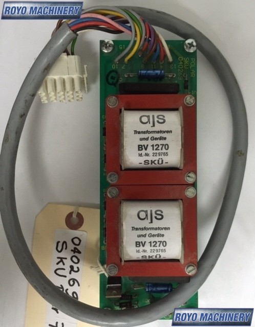 Electrical Part for Polar en royomachinery.com