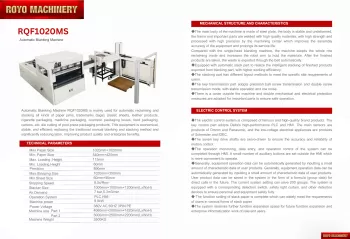Royo Machinery RQF-1020M 1020MS