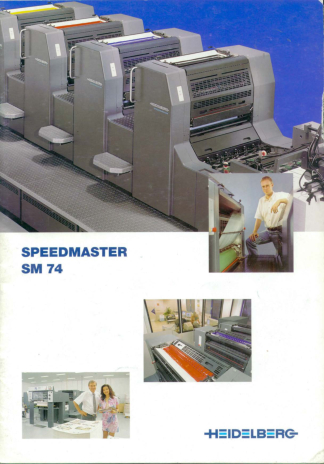 Heidelberg Speedmaster 74 CPTronic: The medium format market is changing faster than ever. Heidelberg offers its customers quality, flexibility, and reliability. Thanks to new models such as the 8 Colors with 4+4 technology and extensive equipment options, the medium format becomes an attractive market in full growth. *Heidelberg, the Heidelberg logotype, Alcolor and Prinect are registered trademarks of Heidelberg Druckmaschinen AG in the U.S. and other countries.