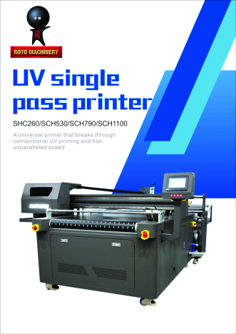 Large Format Inkjet Printers: These are universal printers that breakthrough conventional UV printing and have unparalleled speed. They can also eliminate tedious procedures such as plate making, imposition, and color correction. Traditional printing presses require a lot of labor and an adjustment process, which is time-consuming and inefficient.