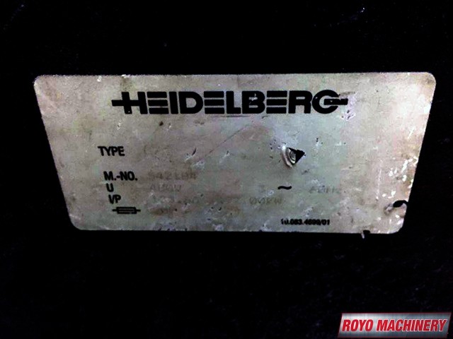 Heidelberg Speedmaster SM CD 102-6 + LX
