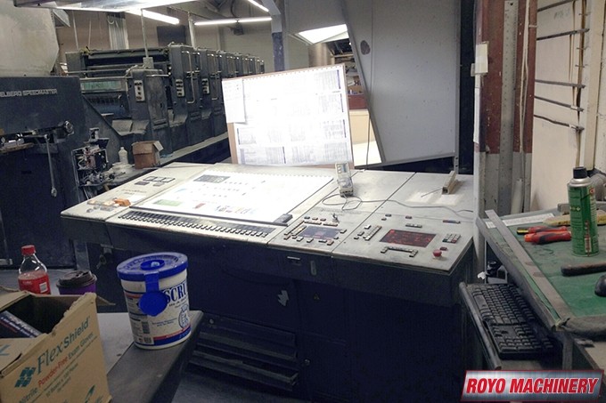 Heidelberg Speedmaster SM 102 F + L