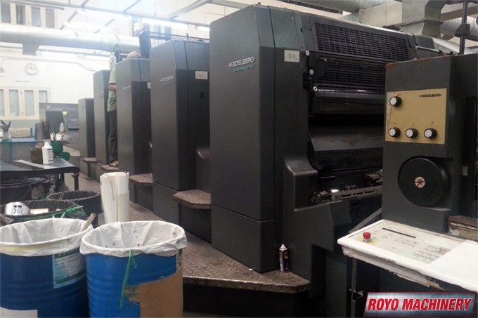 Heidelberg Speedmaster SM CD 102-4 + LX
