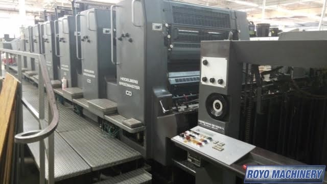 Heidelberg Speedmaster SM CD 102-6 + LX