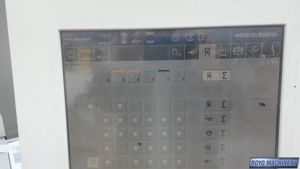 Heidelberg Speedmaster SM CD 102-6 + LX