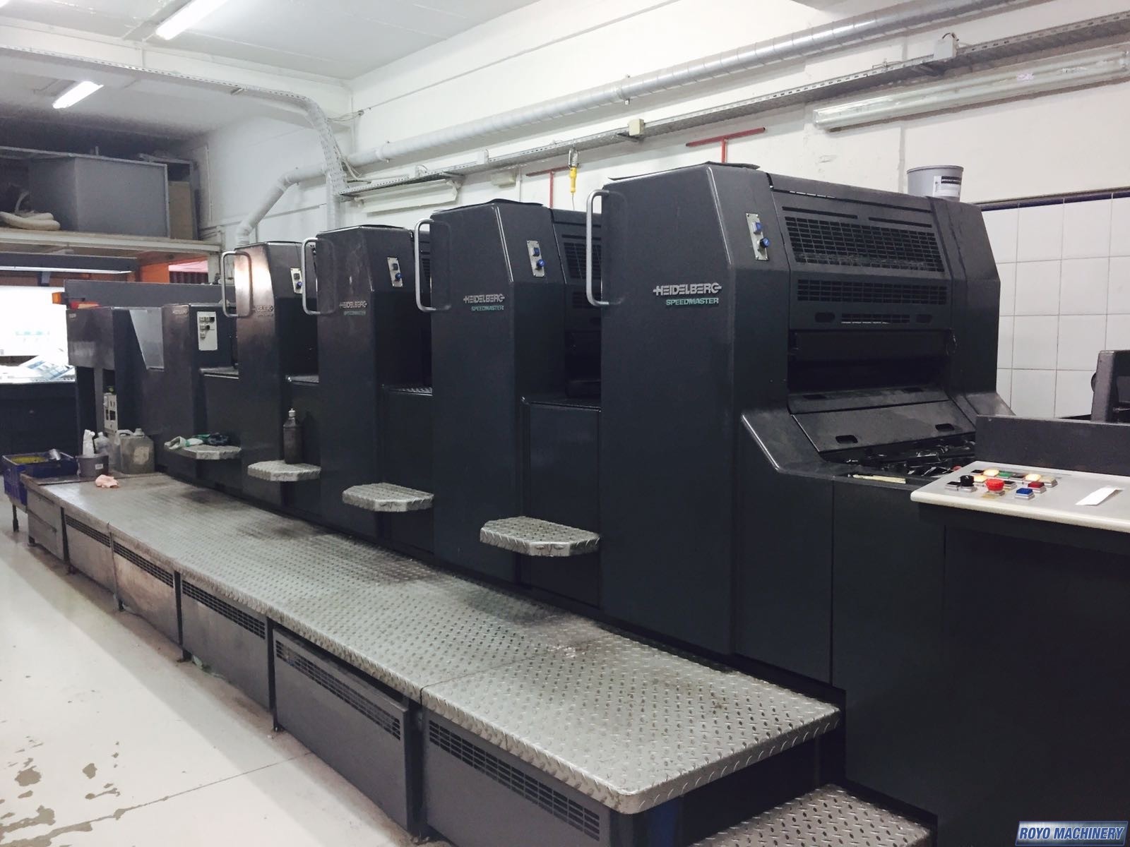 Heidelberg Speedmaster SM 74-4 + L