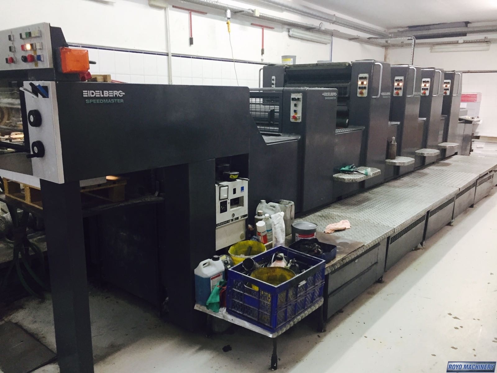 Heidelberg Speedmaster SM 74-4 + L