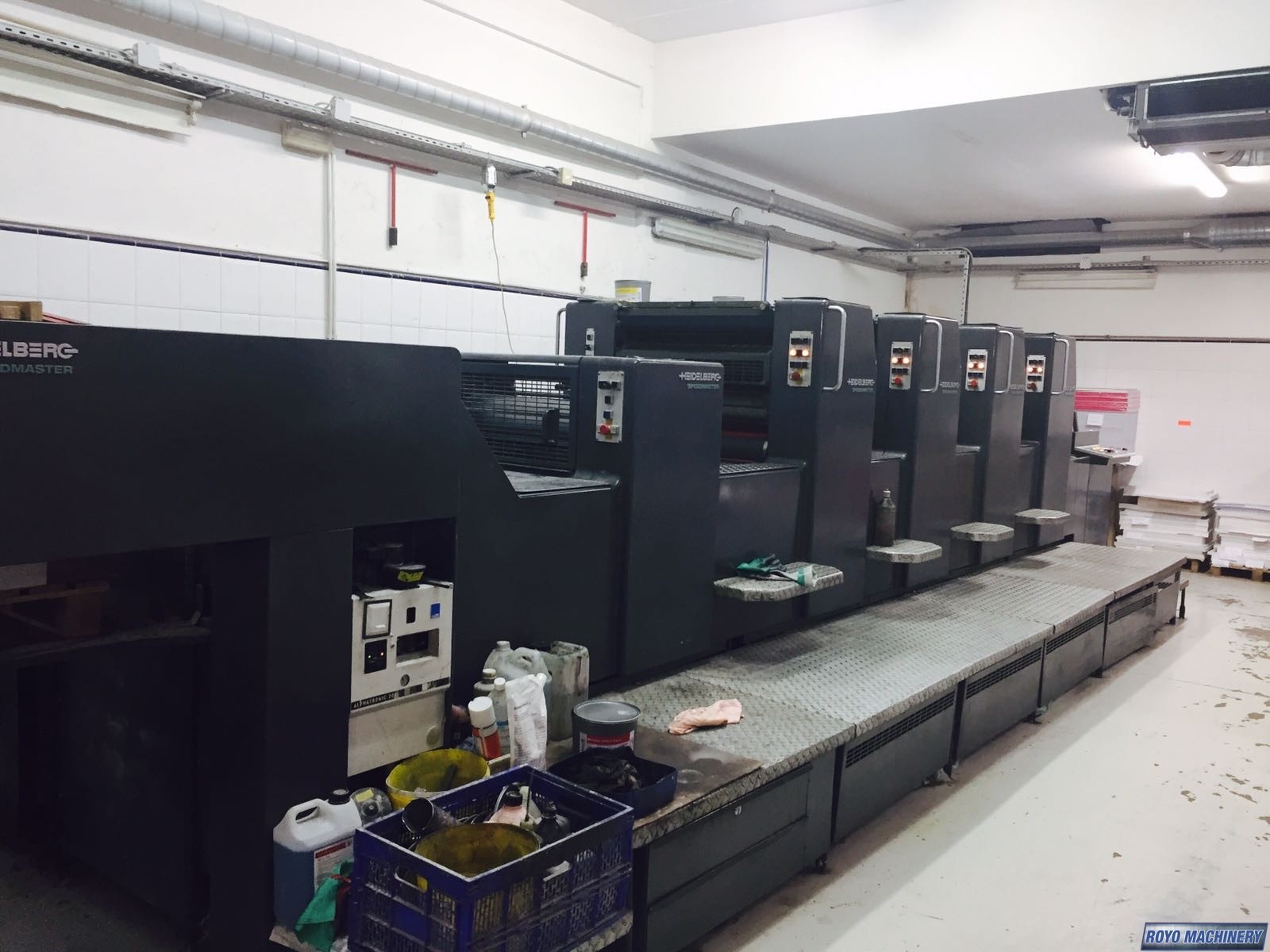 Heidelberg Speedmaster SM 74-4 + L