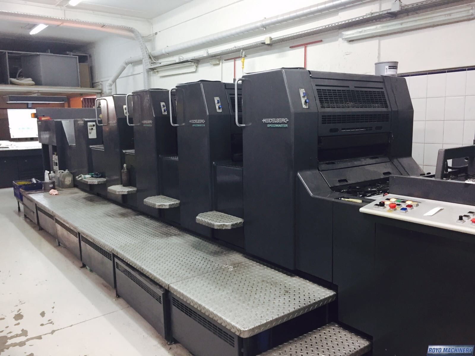 Heidelberg Speedmaster SM 74-4 + L