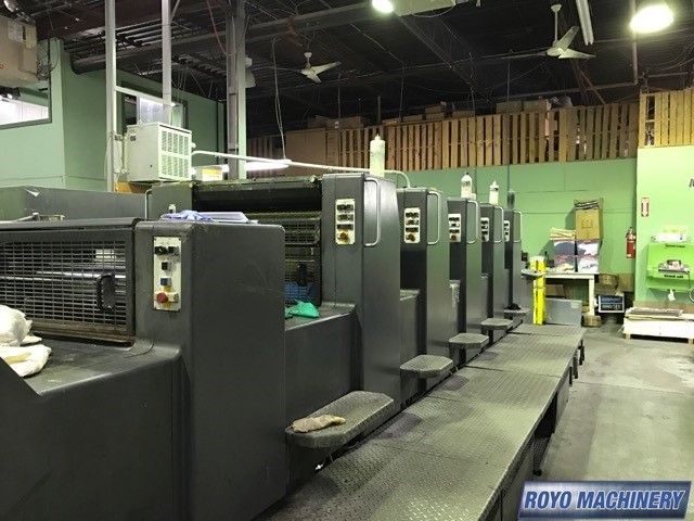 Heidelberg Speedmaster SM 74-5 + LX