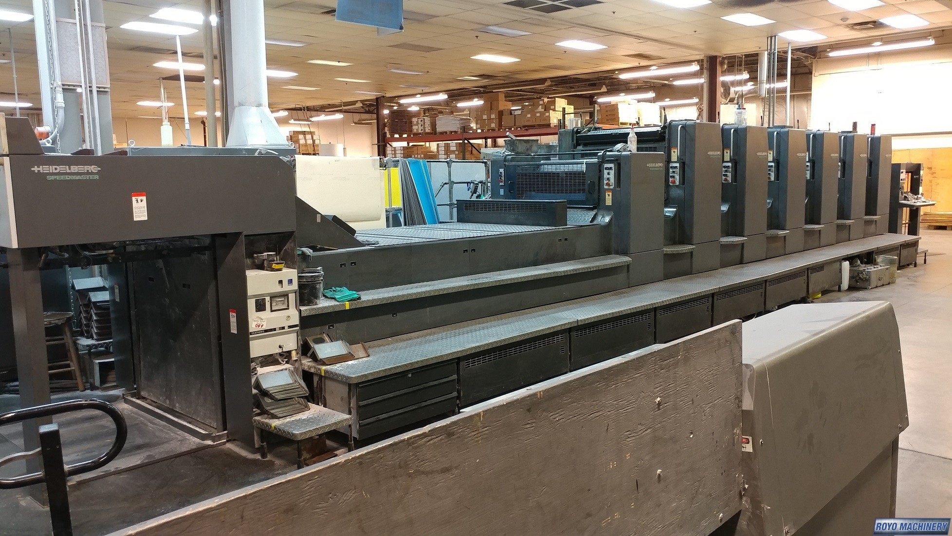 Heidelberg Speedmaster SM CD 102-6 + LX