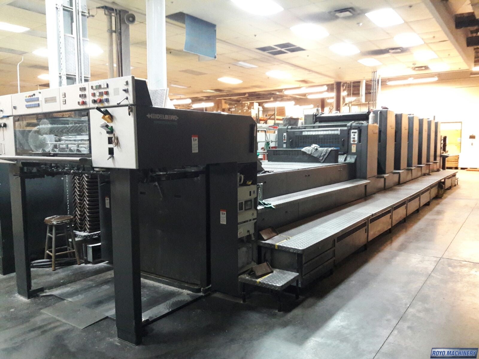 Heidelberg Speedmaster SM CD 102-6 + LX