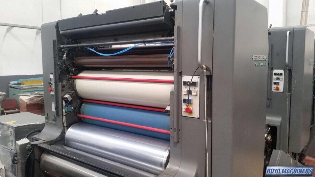 Heidelberg Speedmaster SM 102-4 + L