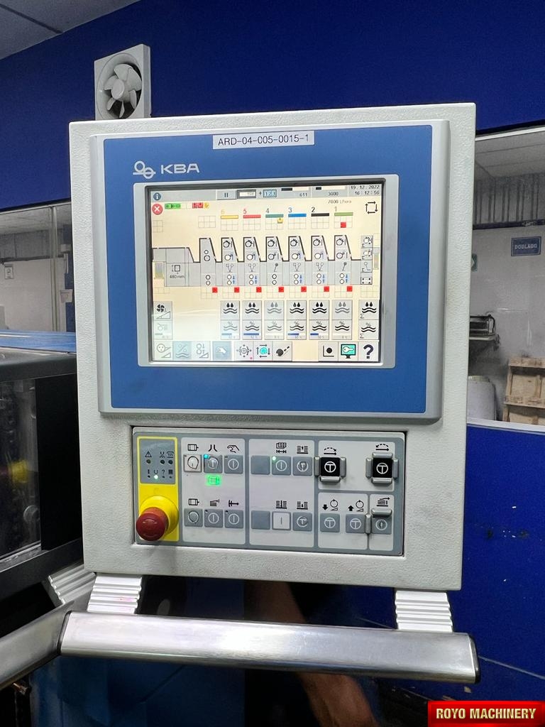 KBA Rapida 75E-6 + L ALV2 CX